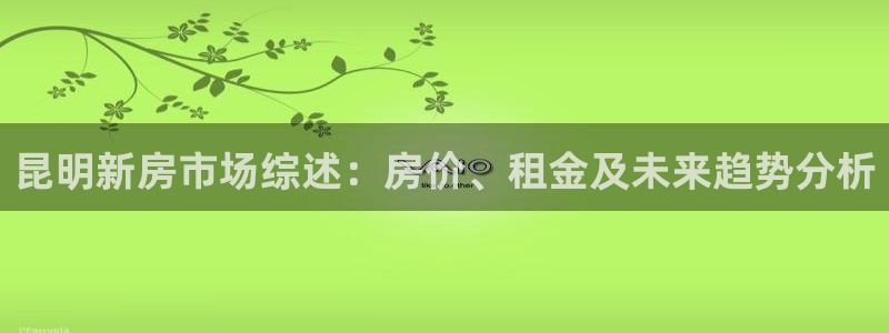 网上炸金花狗子28：昆明新房市场综述：房价、租金及未来趋势分析